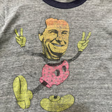 Richard Nixon Mickey Peace Parody Tee