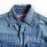 The Great China Wall Yarn Dyed Chambray Shirt