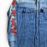 The Great China Wall Yarn Dyed Chambray Shirt