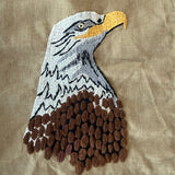 JC Penny Chain Stitched Eagle Pearl Snap Shirt