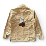 JC Penny Chain Stitched Eagle Pearl Snap Shirt
