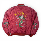 SUNFADED KOREAN SOUVENIR BOMBER JACKET