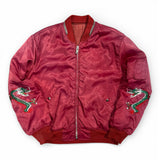 SUNFADED KOREAN SOUVENIR BOMBER JACKET